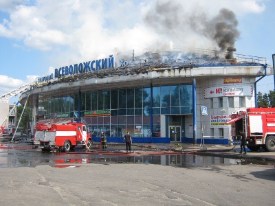 А город горит